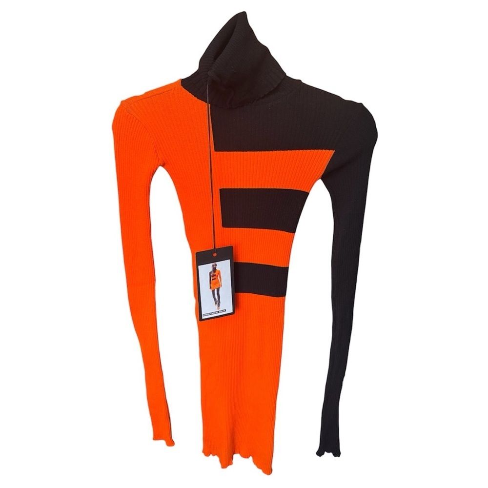 Nwt Demobaza Eaqual Solar Mini Dress L Cyberpunk Techwear Avant Garde — image 2 of 8